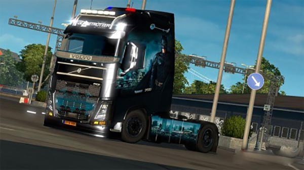 Volvo Fh16 Batman Skin