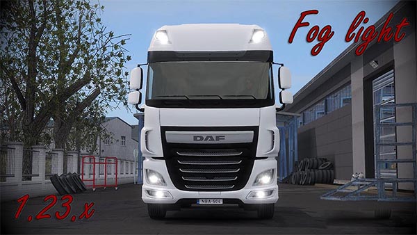 DAF XF 116 Fog light v1.5