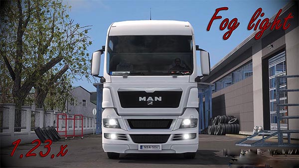 MAN TGX Fog light v1.5