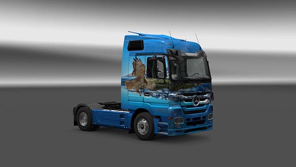 Mercedes Actros MP3 Sokol Skin