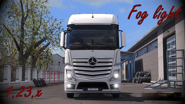 Mercedes Actros MP4 Fog light v1.5