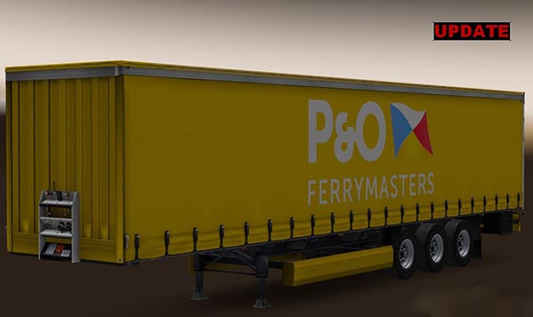 P&O Profiliner Trailer