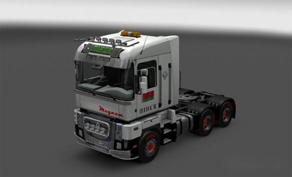 Pack skins City for Renault Magnum