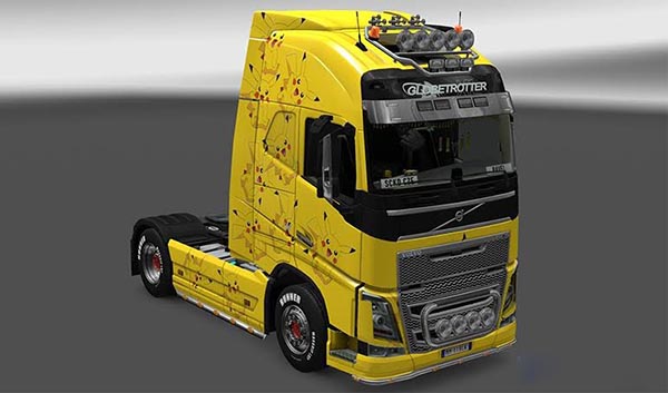 Pikachu Paint for Volvo