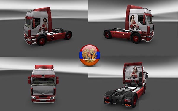 Renault Premium Irina Shake Skin