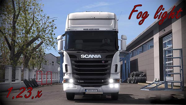 Scania R Fog light v1.5