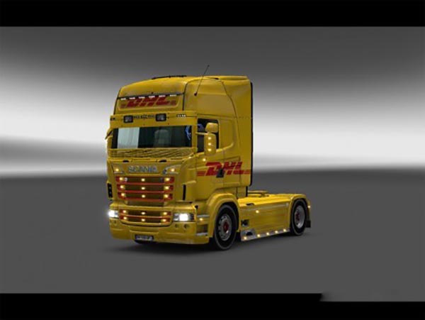 Scania RJL DHL Combo Skin Packs