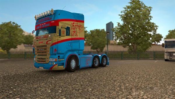 Scania RJL Golden Eagle Skin