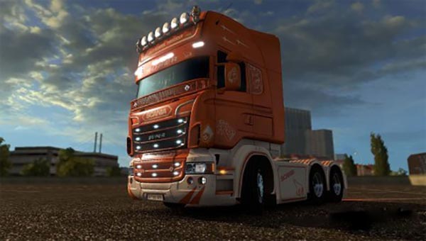 Scania RJL Old School Trucker Skin