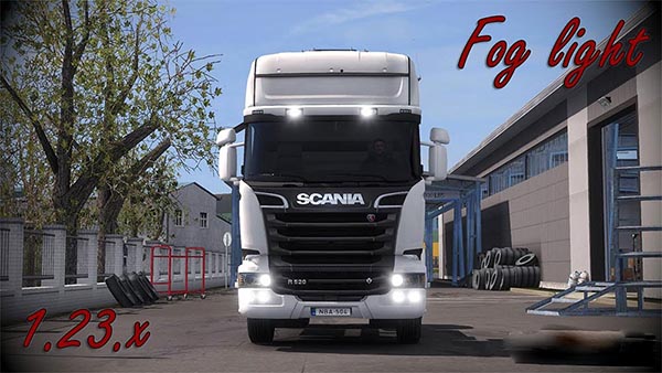 Scania Streamline Fog light v1.5