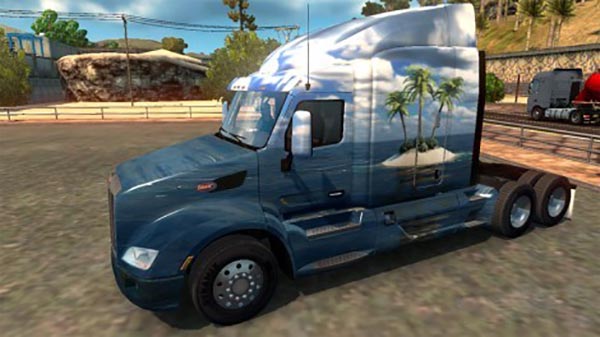 Skin Island for Peterlbilt 579