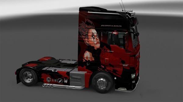 Skin “Sweet 666” for MAN TGX Euro6