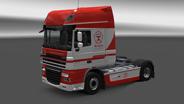 DAF XF 105 Zhel Dor Ekspeditsiya Skin