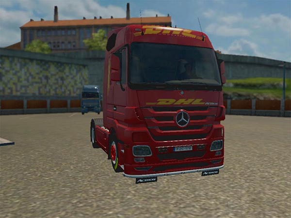 DHL skin for Mercedes Actros