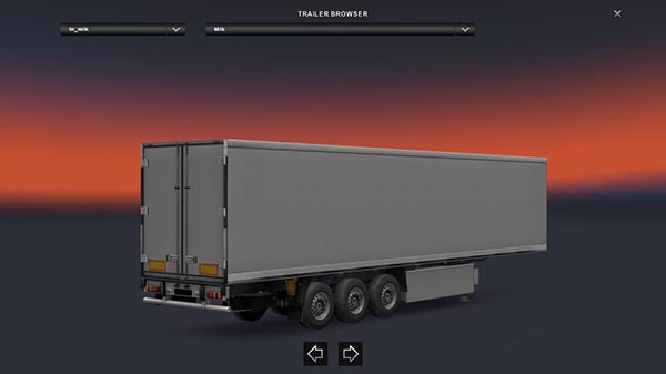 Grey Trailer Skin