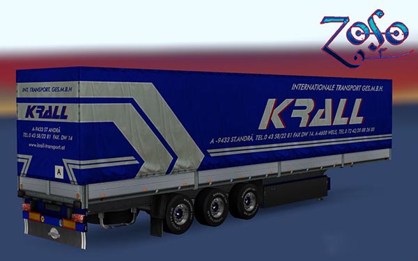 Krall Int. Transport Schmitz Trailer