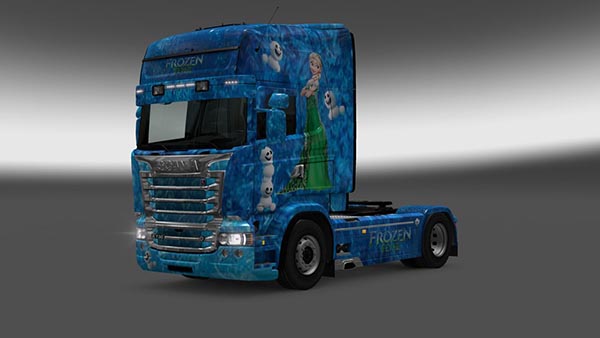 Scania RJL Frozen Fever Skin