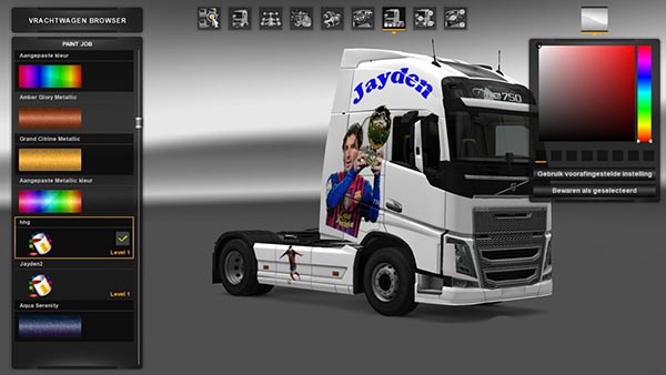 Volvo FH 2012 Jayden Skin