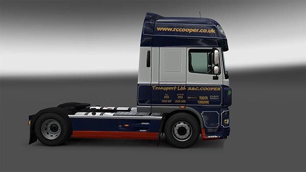 50 keda DAF XF R&C.Cooper skin