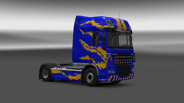 DAF Blue Skin