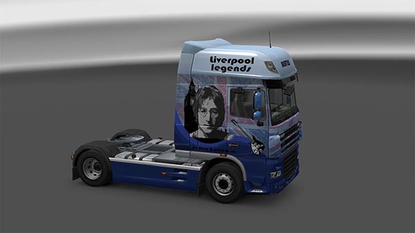 DAF XF 105 John Lennon skin