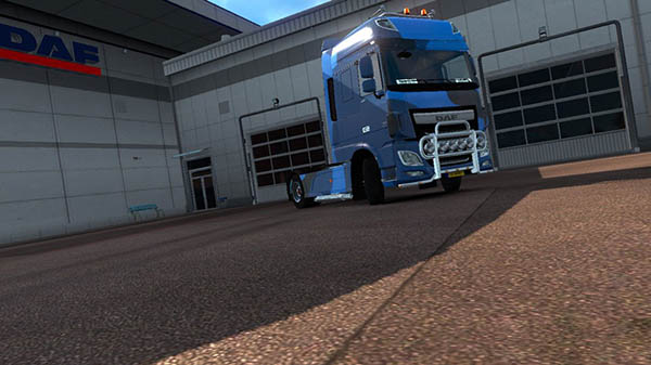 DAF XF Euro 6 FCC fully customizable Camo Skin