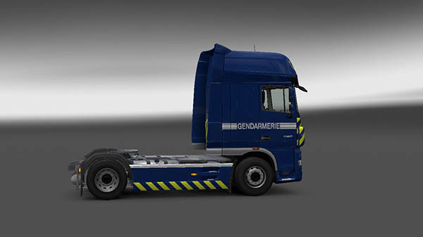 DAF XF Gendarmerie Skin