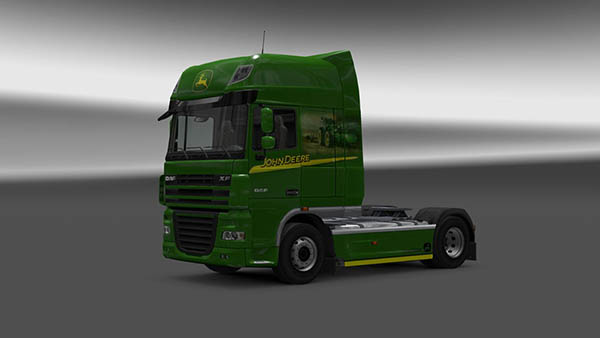 DAF XF John Deere Skin