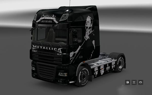 DAF XF Metallica Skin v 2.0