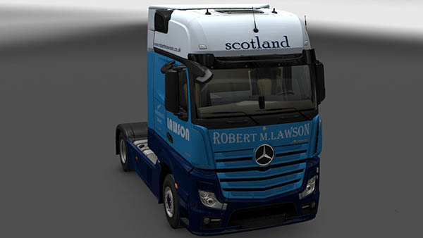 Mercedes Benz New Actros Robert M.Lawson Skin