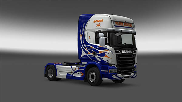 Peter Lovaas skin for Scania Streamline