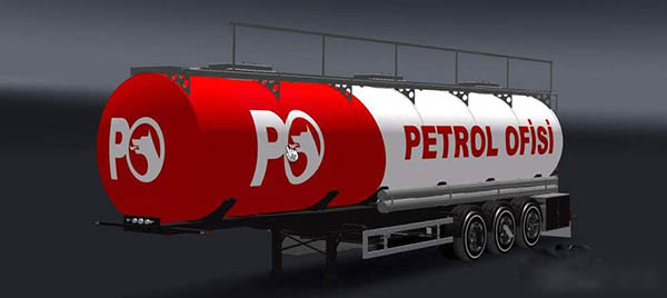 Petrol Ofisi Tanker Trailer v 1.0