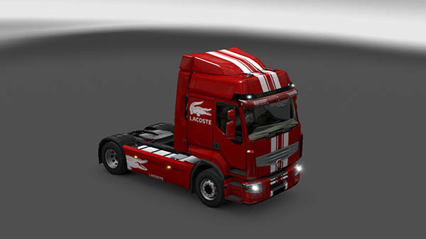 Renault Premium Lacoste Skin