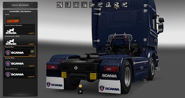 Scania Mudflap Pack v 1.1