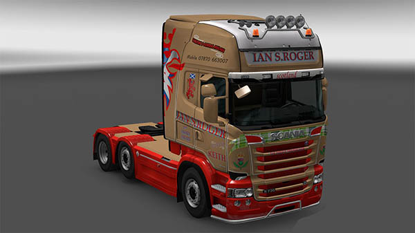 Scania R &S Topline Ian S.Roger skin