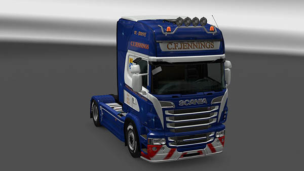 Scania R&S Topline C.F.Jennings Skin