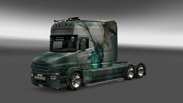 Scania T Longline Dracon Skin v 1.0