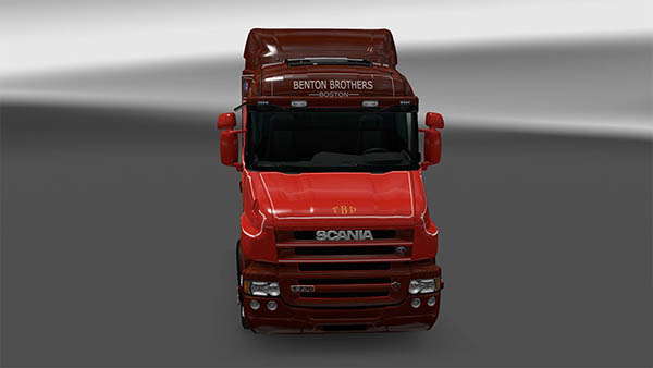 Scania T series Benton Brothers skin