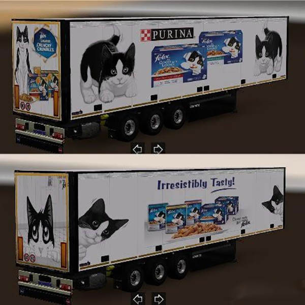 Schmitz trailer pet food