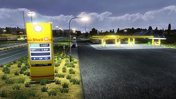 Shell Gas Station