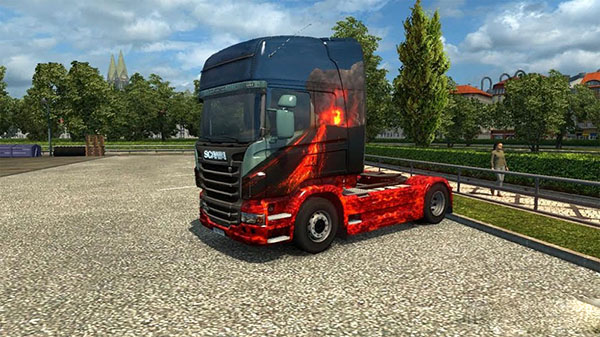 Skin Volcano for Scania