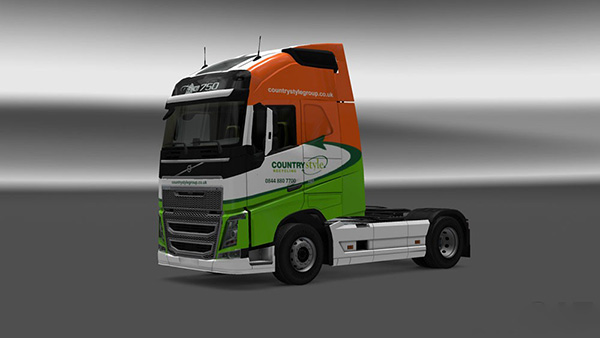 Volvo FH 2012 Countrystyle Recycling Skin