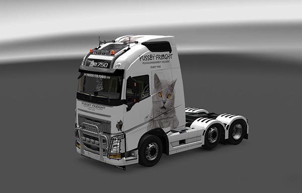 Volvo FH16 2013 Ohaha Pussey Freight Skin