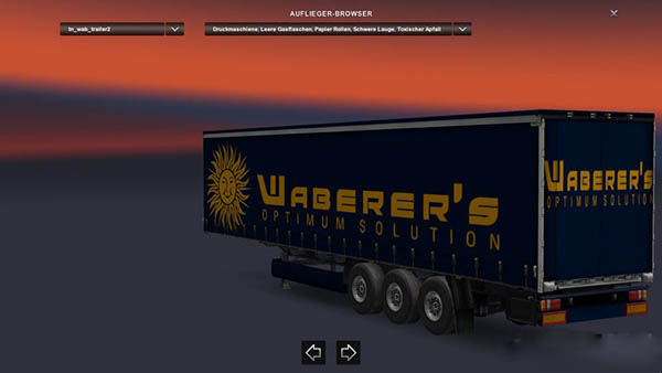 Waberers Trailer and Freight Pack