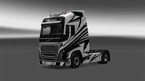 White Volvo 2012 Skin