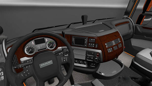 DAF E6 Wood Interior