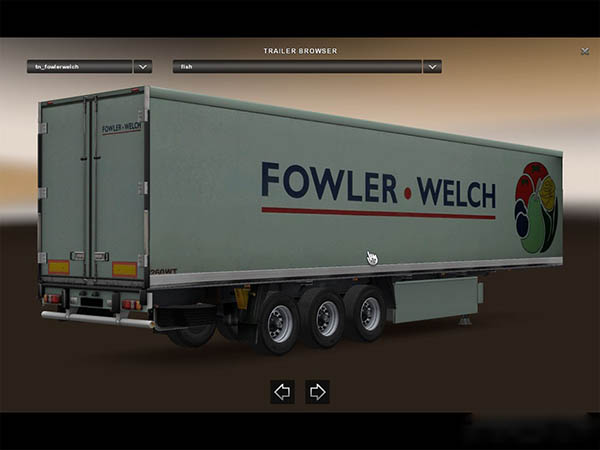 Fowler-Welch trailer