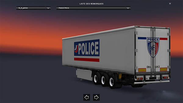 French POLICE trailer