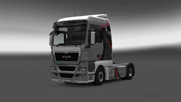 MAN TGX Grey Skin