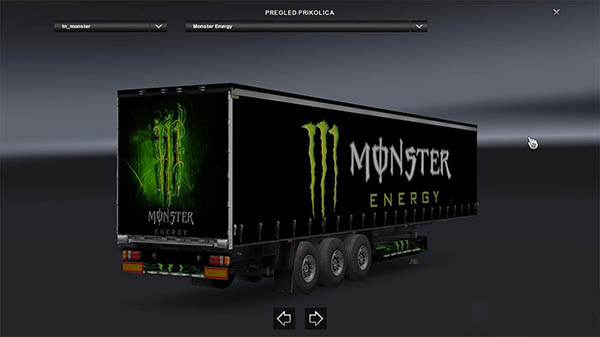 Monster Energy Trailer